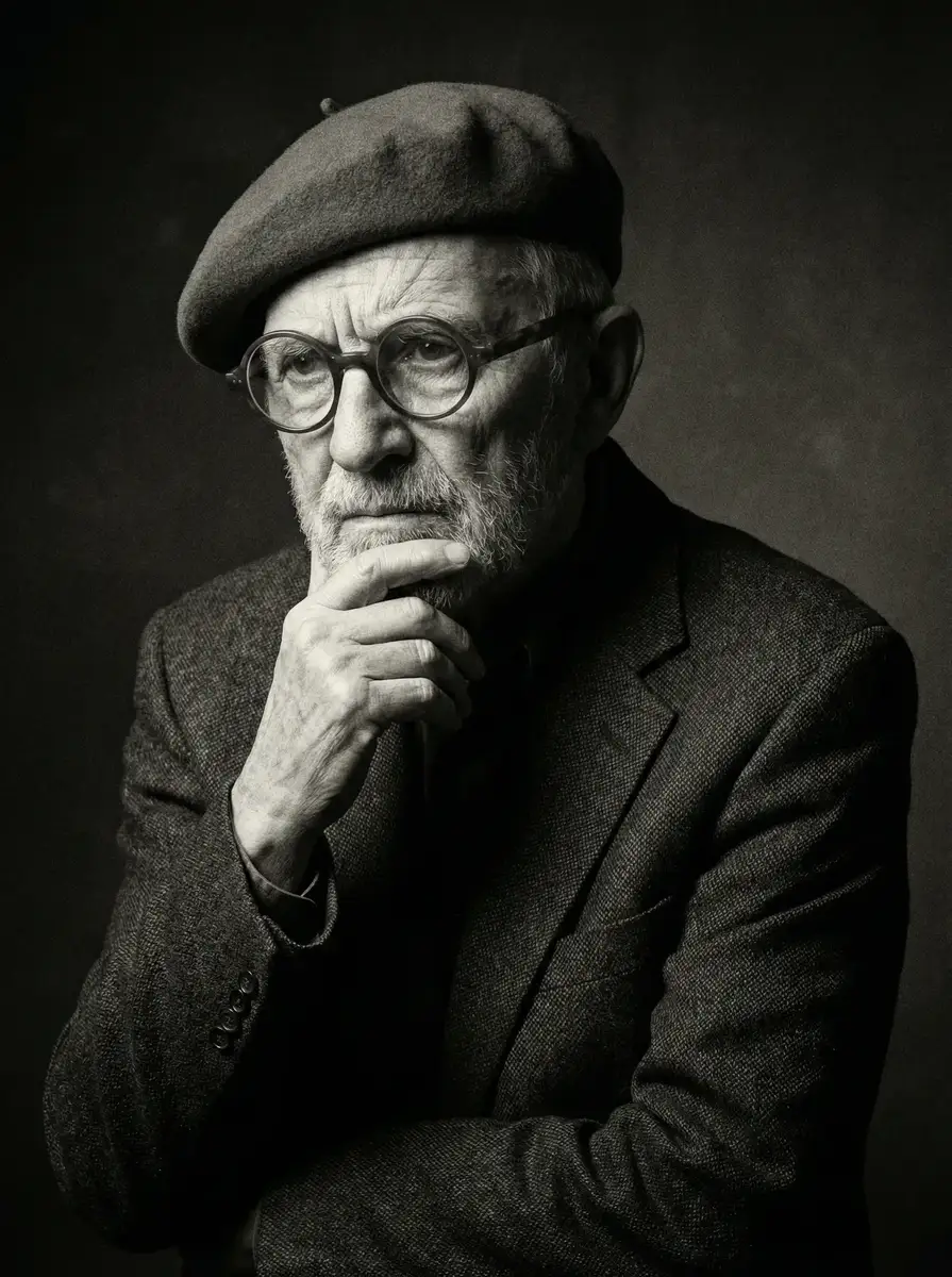 电影导演黑白肖像 - 今日致敬的 黄色仓库 领域先驱